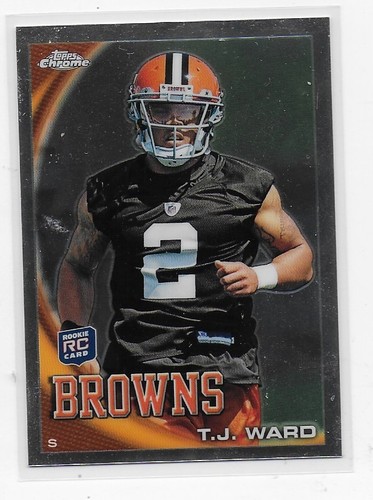 T.J. Ward #C149 card