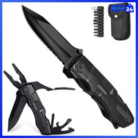 Multifunktionszange 15 In 1 Edelstahl Faltbar Multitool Schraubendreher Camping