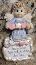 3" Collectable Baby Guardian Angel Locker Fridge Magnet Angels R Special Like U!