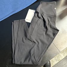 NWT Lululemon Align HR Pant 28  Pockets Black...