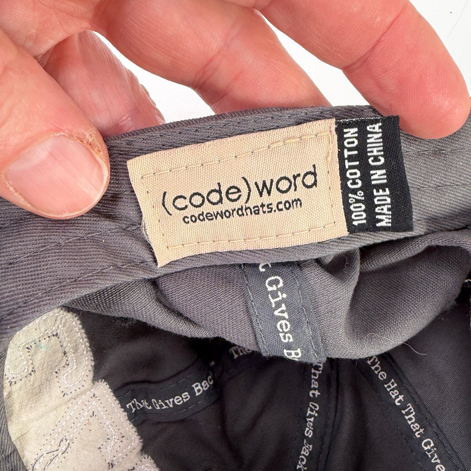 (code)word 573 COMO Baseball Hat Men's Adjustable… - image 6