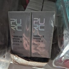 Pure PURC Natural Hair Density Essential Oil Nourish Scalp 1.18 oz, EXP 6/26 New