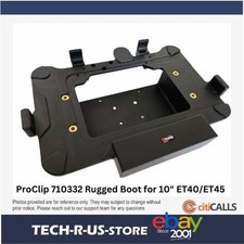 ProClip USA 710332 Non-Charging Cradle Metal Rugged Boot for Zebra 10" ET40/ET45