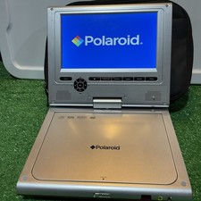 Red Polaroid Portable DVD Player Model DPA-07032S Bundle - Battery Not Charging