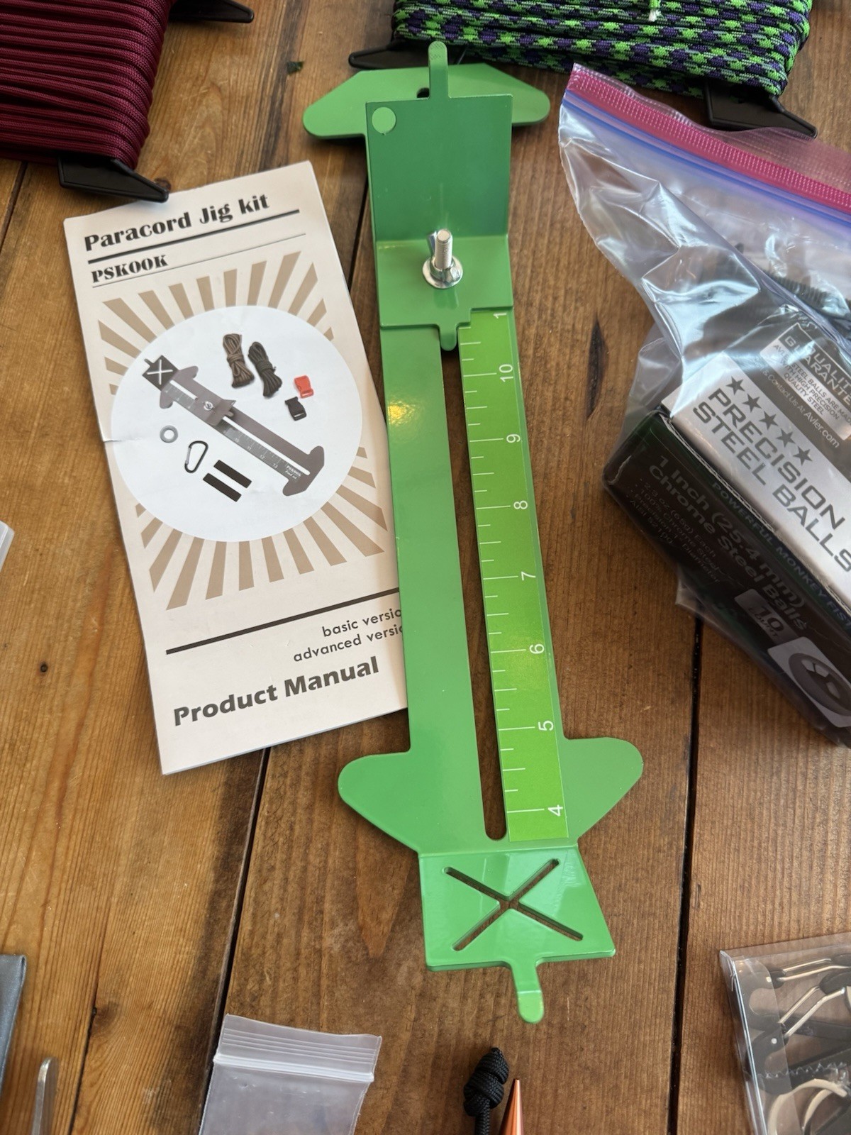 Huge Paracord Crafting Kit with All Tools & Supplies