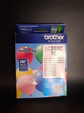 Genuine Brother LC203C Cyan Ink Cartridge Z 