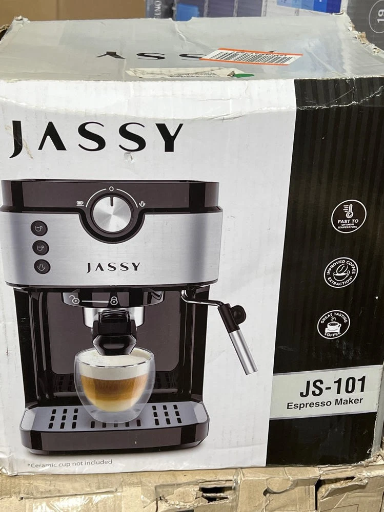 JASSY Bar Espresso Maker JS-101 Coffee Machine Frother Latte Cappuccino NEW