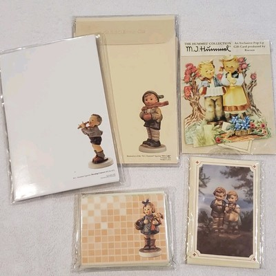 #ad VTG Hummel Goebel Collectors Club Stationary Cards Envelopes Assorted Mixed Lot $10.43
