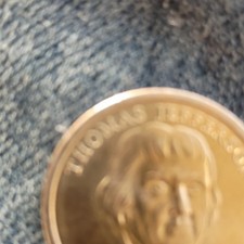 Thomas Jefferson Presidential $1 Coin 2007 Denver Copper Uncirculated