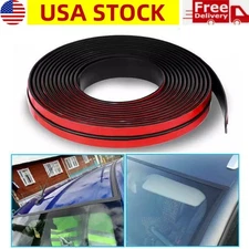 16.4ft Weather Seal Strip Car Roof Windshield Window Trim Edge Molding Protector