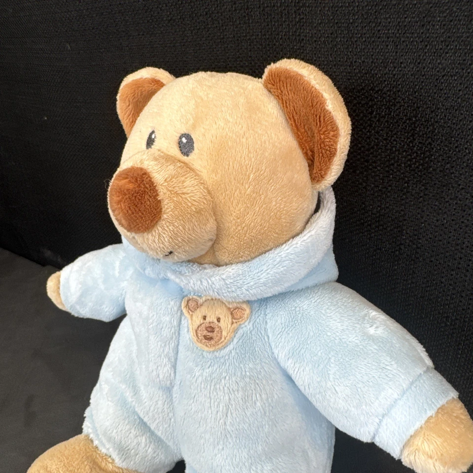 Ty Baby Bear Blue 10" Plush Stuffed Animal Pajamas PJ Toy 2015 - Image 4 of 4