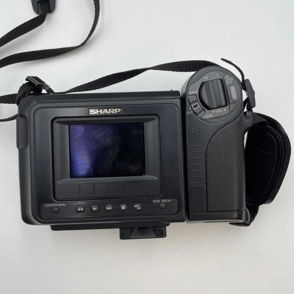 Sharp View Cam VL-E37H With Charger and Bag C17 - Image 3 of 4