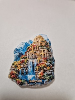 Souvenir 3D Fridge Magnet Babylon Home Decoration Travel Holiday Collect 