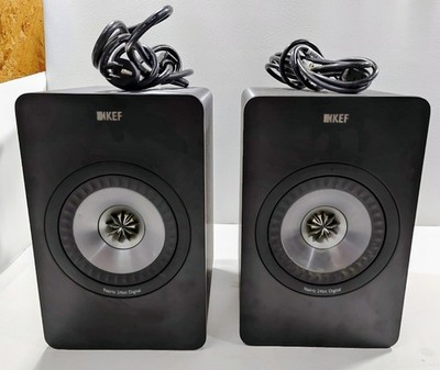 KEF X300A Powered Bookshelf Speakers (Used) - Work Great! | eBay