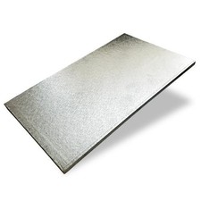 Oblong Cake Boards Silver Foil Rectangle Wedding and Party Drums -12 Sizes