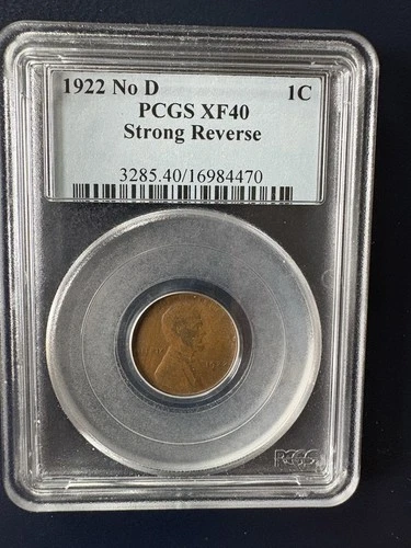 1922 NO D STRONG REVERSE XF40