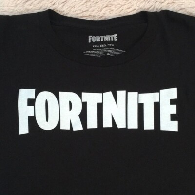 Chemise Fortnite Manches Longues Noir 2XL - Mad Engine, 100% Coton, Neuve Avec étiquettes