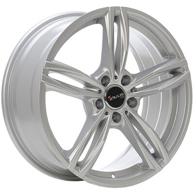 ALUFELGE AVUS AF15 FUR VOLKSWAGEN TIGUAN 8.5X19 5X112 HYPER SILVER IFI