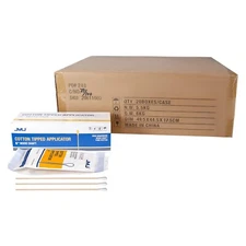 10000/Case JMU Medical 6" Cotton Swabs Cotton Tipped Applicators Non-sterile