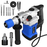 3000W Schlagbohrmaschine Bohrhammer MeißElhammer Stemmhammer Sds-Plus Mit Koffer