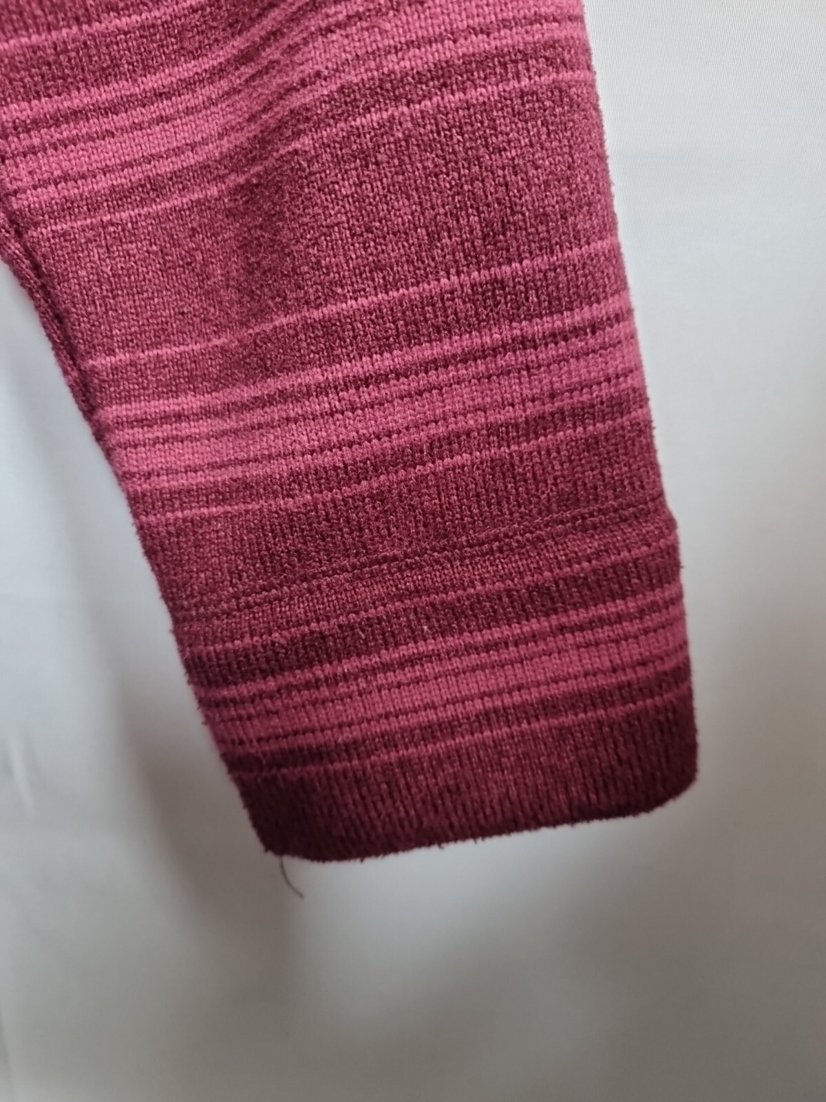 Rohan Headland Large Pink Striped Fleece Zip Jumper Sweater Mens Pullover | eBay