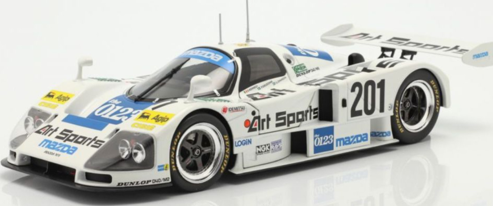 CMR 1/18 Scale Diecast CMR209 - Mazda 787B #201 Le Mans 1990 Kennedy