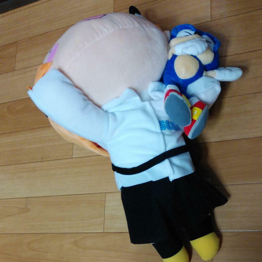 Love Live Sunshine Rin Hoshizora Sonic Hyper Jumbo Nesoberi Big Plush Doll  Japan