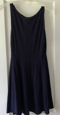 navy blue tank top dress