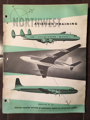 1956 NorthWest Aviation #24-25, Tarriff, Fares Training Booklet