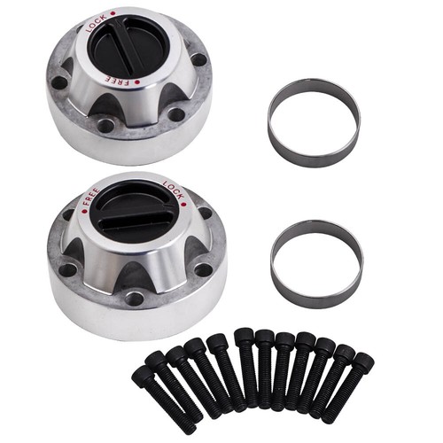 Bujes de bloqueo de ruedas manuales libres 2 piezas para Nissan Patrol GU 31 splines - Imagen 1 de 12