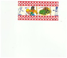NETHERLANDS SC.1057a 2000 SJORS & SJIMMIE COMIC STRIP  S/S  MNH BK2