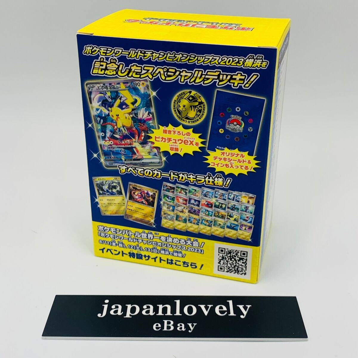 Pokemon Cards Game - World Championship 2023 Yokohama Deck Pokemon Cards Game - World Championship 2023 Yokohama Deck