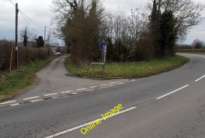Foto 6x4 Oakhunger Lane, Berkeley Hook Street \/ST6799 Blick nach Westen durch c2013