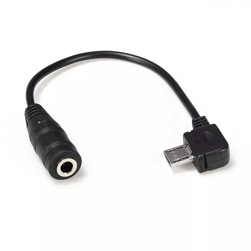 Micro USB Jack to 3.5mm Headphone Earphone Headset earphone Adapter Audio  Cable