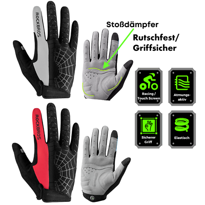 Fahrrad Handschuhe Bike City Fahrradhandschuhe Rad MTB Rennrad hohe  Qualitt | eBay.de
