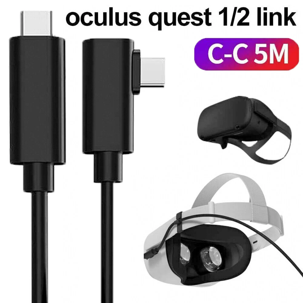 For Oculus Quest 2 Link 3/5M USB 3.2 Cable Data Line Type C Cable