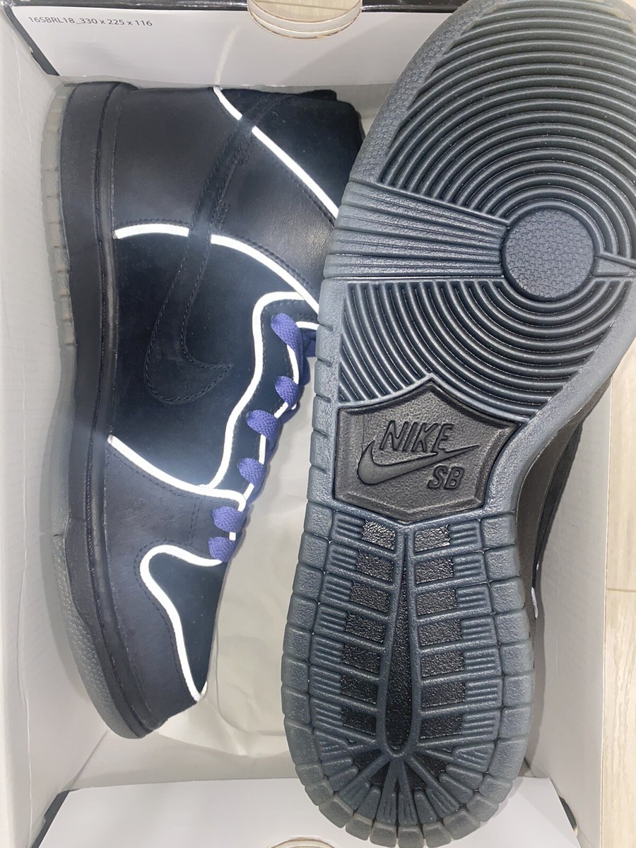 Size 9.5 - Nike SB Dunk High Purple Box 2016 | eBay