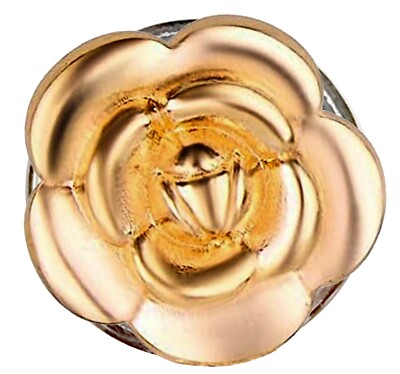 Big Gold Rose Flower 3D Jewelpop / Kameleon / Poprock