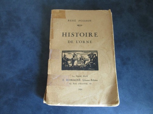 Histoire de l'Orne von René Poisson von 1924