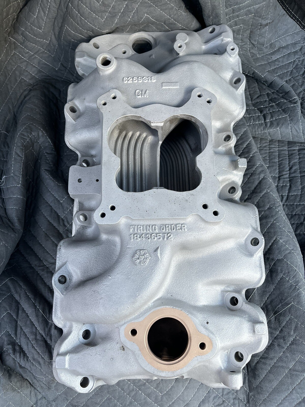 CHEVY GM WINTERS ALUMINUM INTAKE MANIFOLD BBC 6269318 454 , 427 eBay