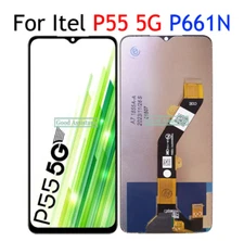 For Itel P55 5G P661N Power 55 LCD Display Touch Screen Digitizer Panel 