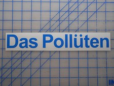 Das Polluten Decal 7.5 11 Vw Tdi Passat Jetta Golf Pollution Epa Diesel Clean