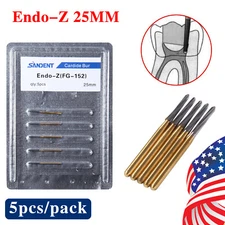 Dental Endo-Z Carbide Tungsten Bur Endodontic FG Surgical Cutter Bur 25mm ty