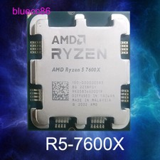 AMD Ryzen 5 7600X AM5 CPU Processor 4.7 GHz 6-Core 12-Thread 32MB 105W R5 7600X