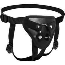 Strap-On Harness Adjustable Belts 2 O-Rings Lesbian Women's Sex Toy for Dildo