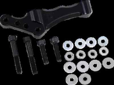 SM Left Black 13 Radial Fr Brake Caliper Mount Blackline 11-13
