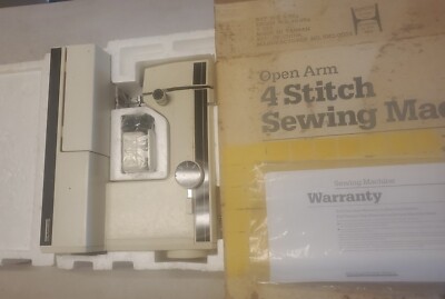 NEW Vintage Montgomery Ward Sewing Machine Model 1904 4 STITCH in