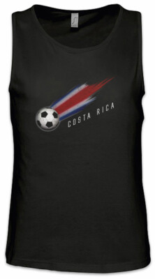 Costa Rica Football Comet I Herren Tank Top Costa Rican Ricanisch Fußball Fahne