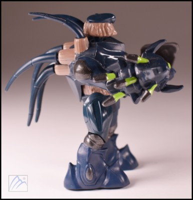 HALO MEGA BLOKS BLUE COVENANT HUNTER MINI FIGURE 96937 EVA'S LAST STAND