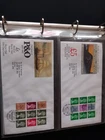 GB Booklet Pane First Day Covers (27) 1986-2003 in Album